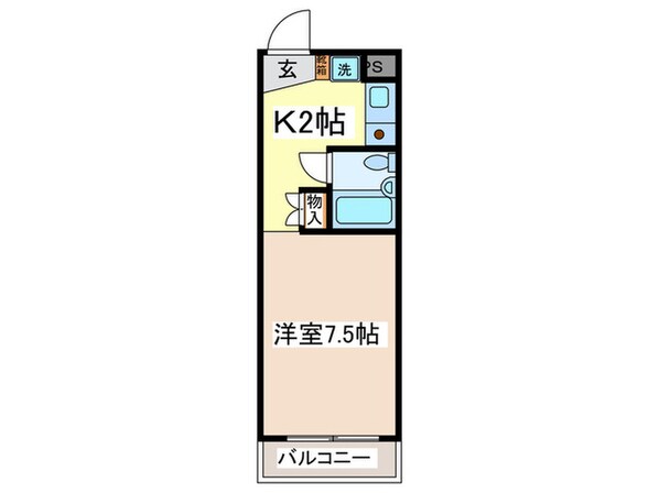 ルミエ－ル東葛西Ⅱの物件間取画像